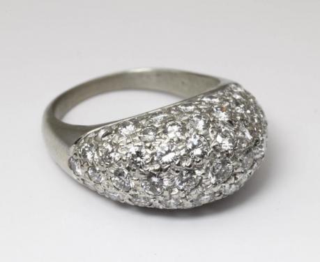 アールデコ　ボンブリング　ダイヤモンド