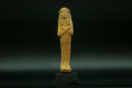 古代エジプト　多彩色テラコッタ製　ウシャブティ