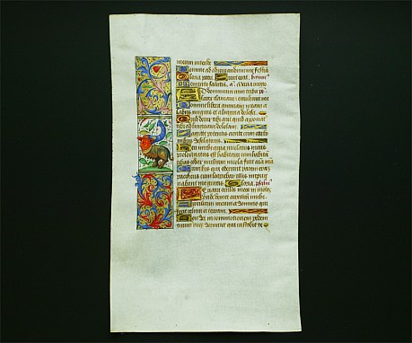 中世　写本　時祷書　 マニュスクリプト