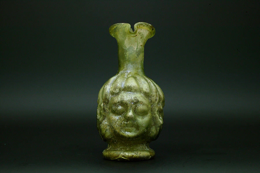 アンティーク　古代ローマ　バッカス　グラス
