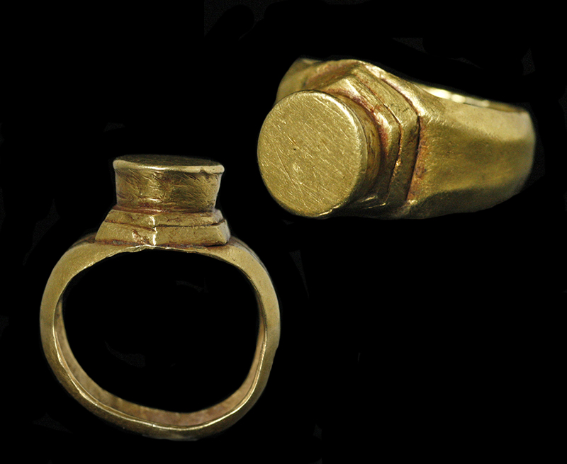 ビザンチン 6世紀 ゴールド リング 指輪 古代ジュエリー 古代美術　