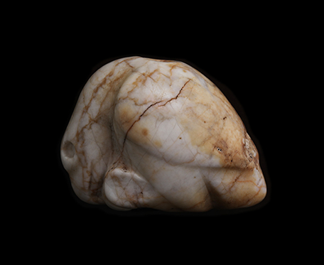 紀元前3100年〜紀元前2900年 メソポタミア ジェムデットナスル 猛禽 お守り アミュレット 専用台付き