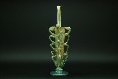 古代ローマ　ガラス瓶　バルサマリウム