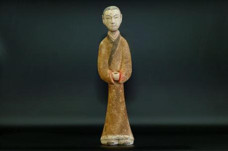 古代中国　漢王朝時代　ミンキ彫像