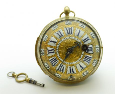17世紀　エナメル時計　