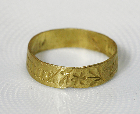 15世紀　中世　結婚の指輪