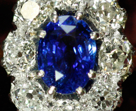 2.48ct　セイロンサファイヤリング　鑑定書付き