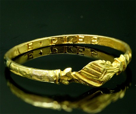 中世　結婚指輪　フェデリング